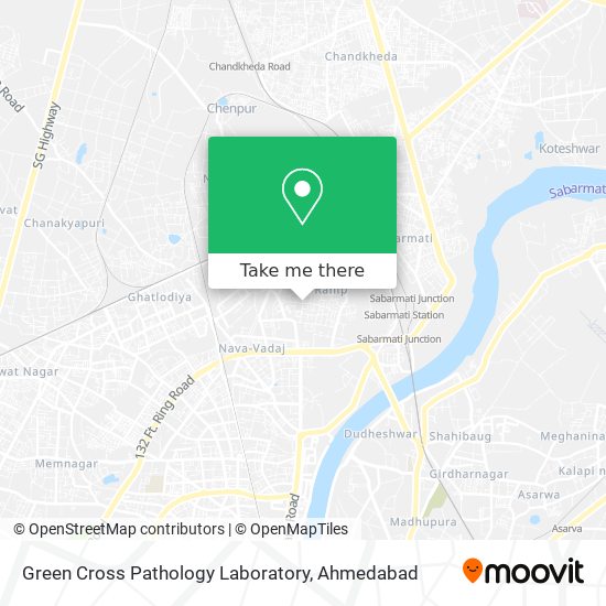 Green Cross Pathology Laboratory map