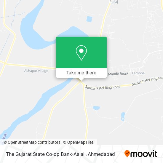 The Gujarat State Co-op Bank-Aslali map