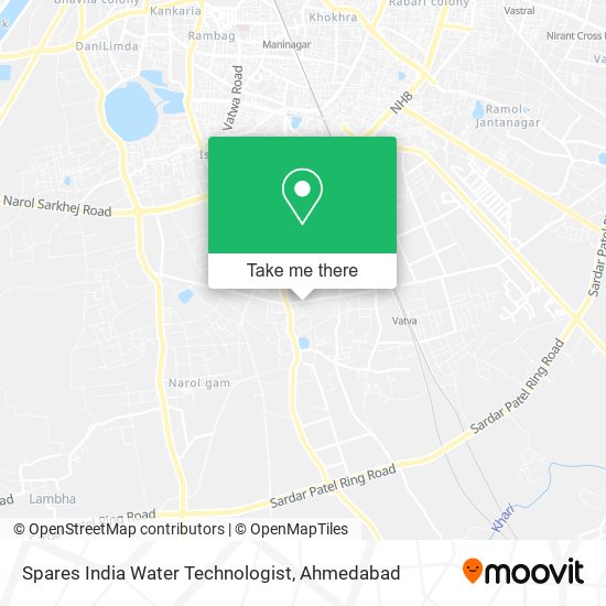 Spares India Water Technologist map
