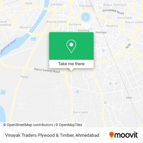 Vinayak Traders Plywood & Timber map