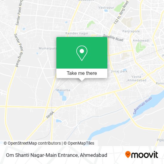 Om Shanti Nagar-Main Entrance map