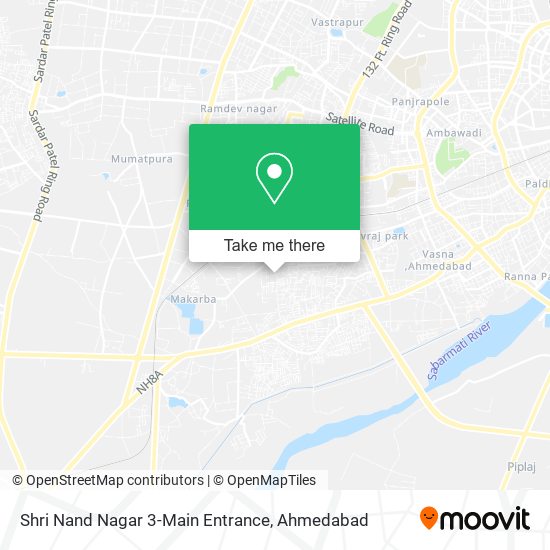 Shri Nand Nagar 3-Main Entrance map