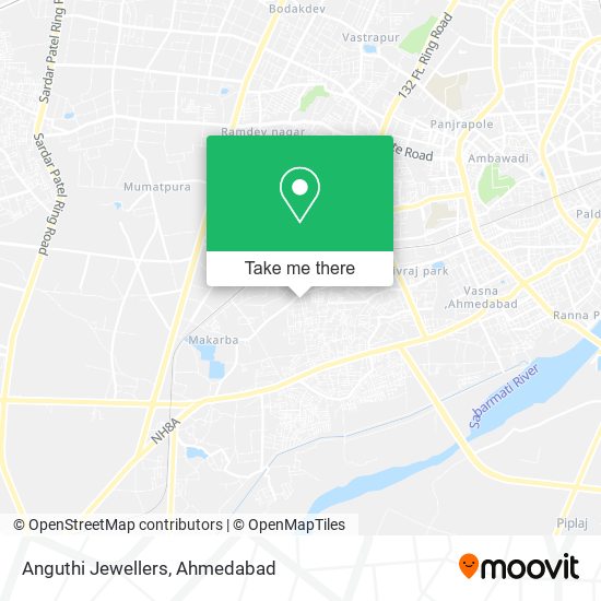 Anguthi Jewellers map