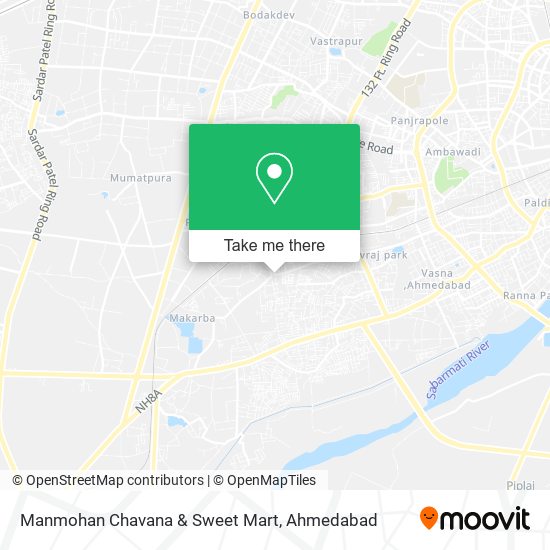 Manmohan Chavana & Sweet Mart map