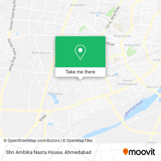 Shri Ambika Nasta House map