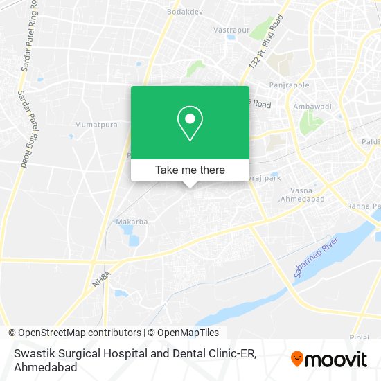 Swastik Surgical Hospital and Dental Clinic-ER map