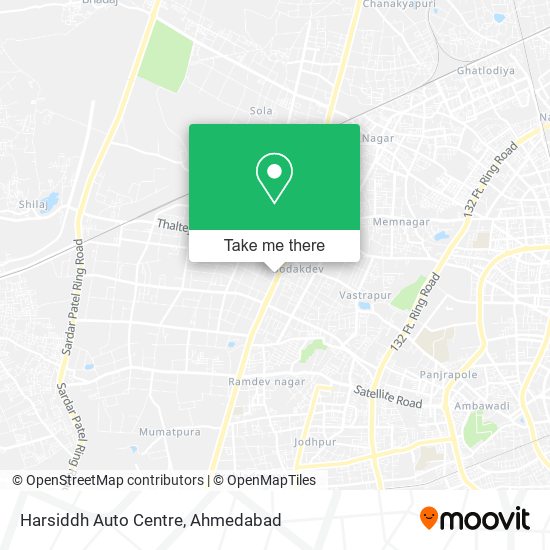 Harsiddh Auto Centre map