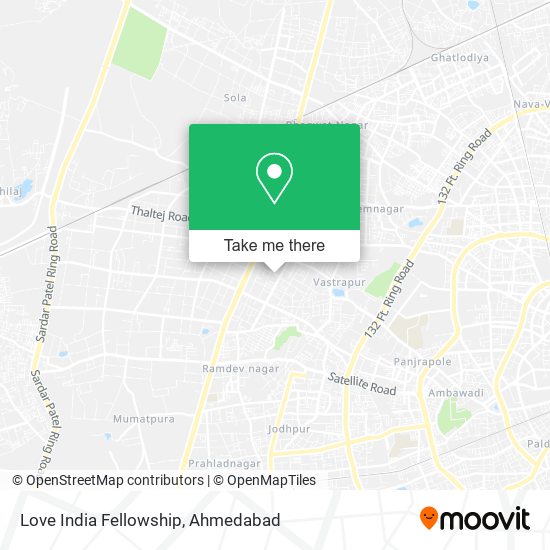 Love India Fellowship map