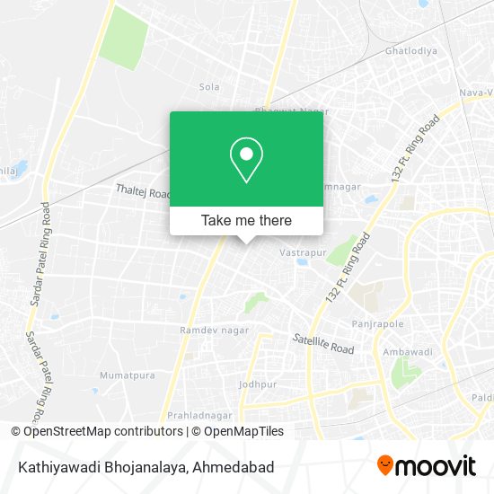 Kathiyawadi Bhojanalaya map