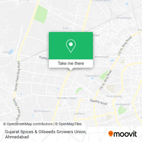 Gujarat Spices & Oilseeds Growers Union map