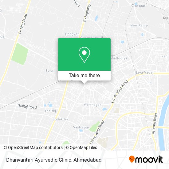 Dhanvantari Ayurvedic Clinic map