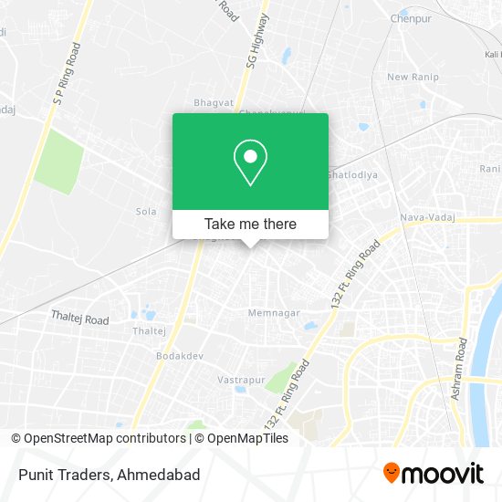 Punit Traders map