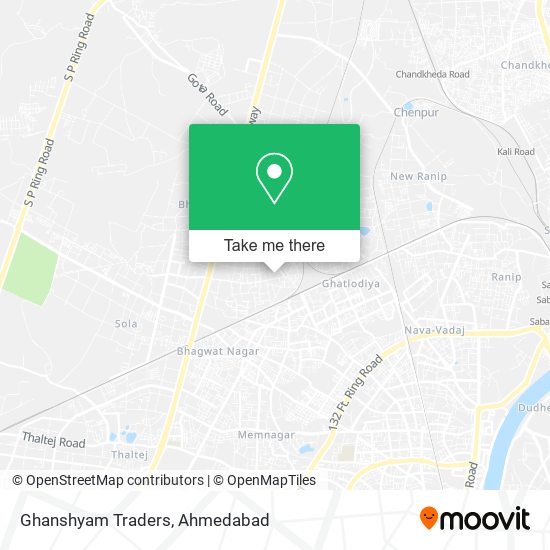 Ghanshyam Traders map