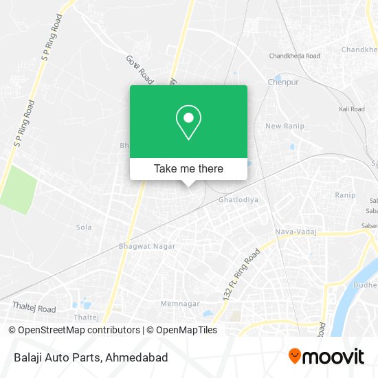 Balaji Auto Parts map