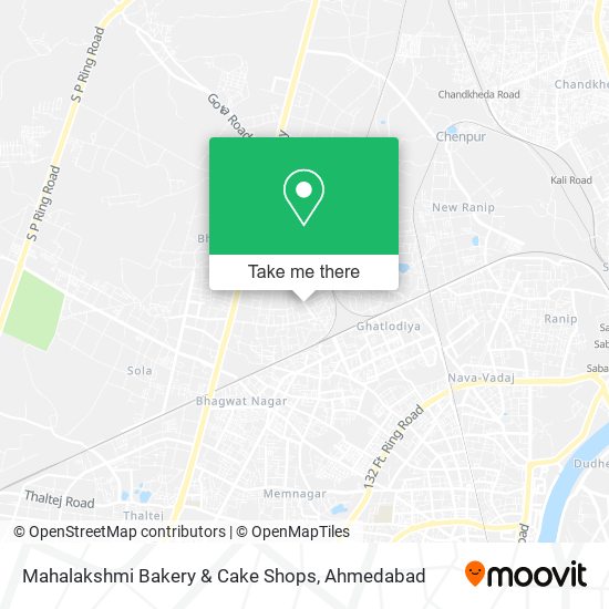 Mahalakshmi Bakery & Cake Shops map