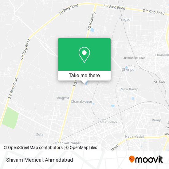 Shivam Medical map