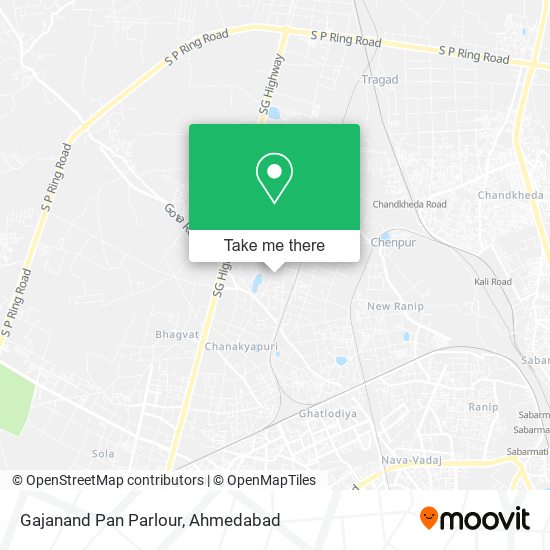 Gajanand Pan Parlour map