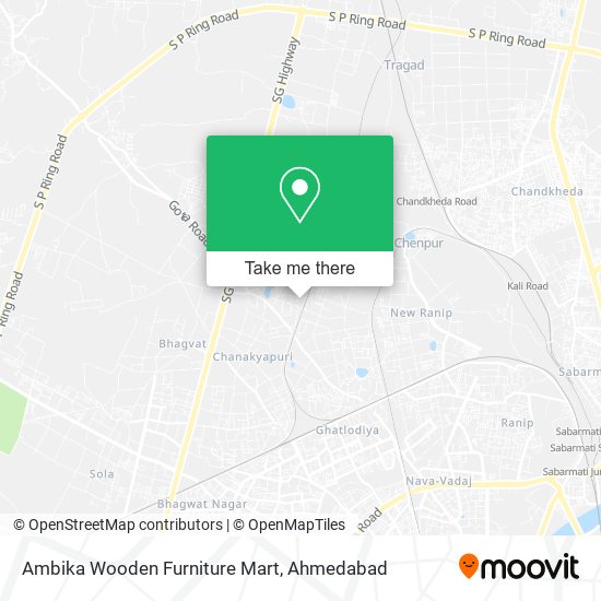 Ambika Wooden Furniture Mart map