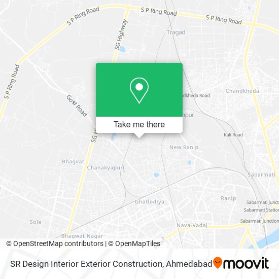 SR Design Interior Exterior Construction map