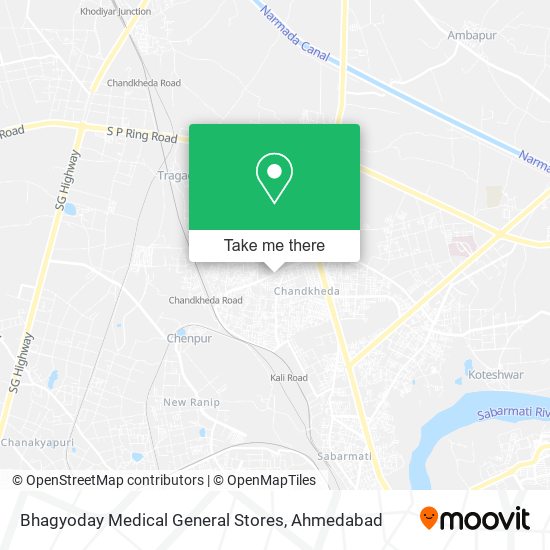 Bhagyoday Medical General Stores map