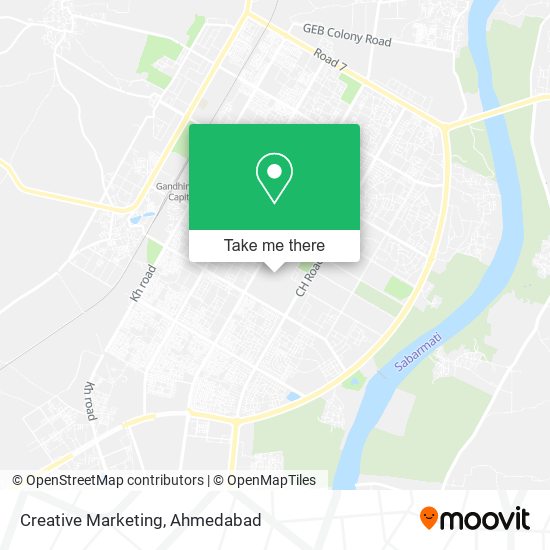 Creative Marketing map