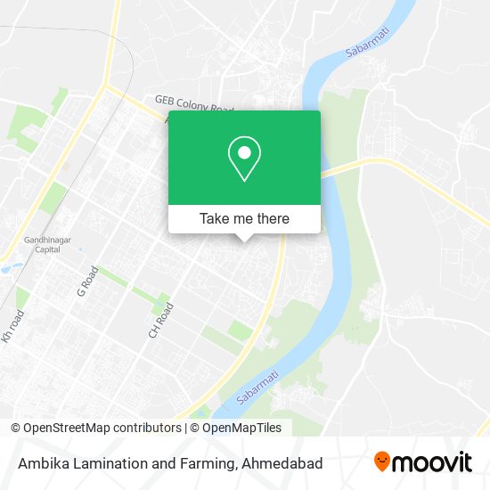 Ambika Lamination and Farming map