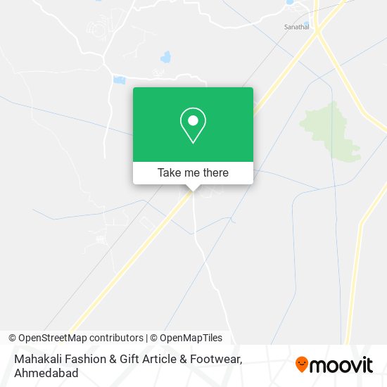 Mahakali Fashion & Gift Article & Footwear map