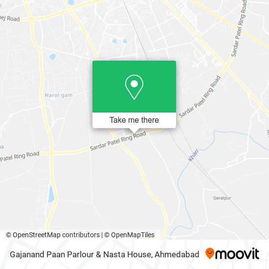 Gajanand Paan Parlour & Nasta House map