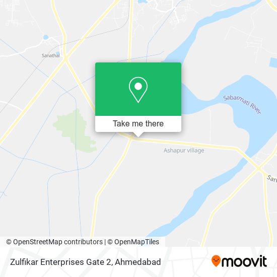 Zulfikar Enterprises Gate 2 map
