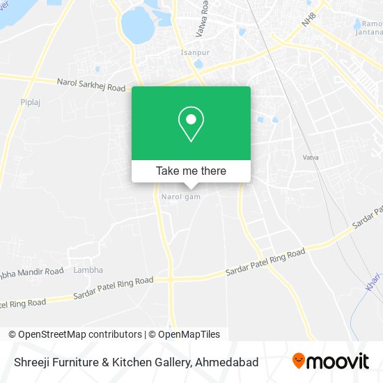 Shreeji Furniture & Kitchen Gallery map