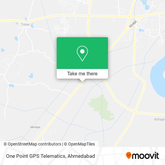 One Point GPS Telematics map