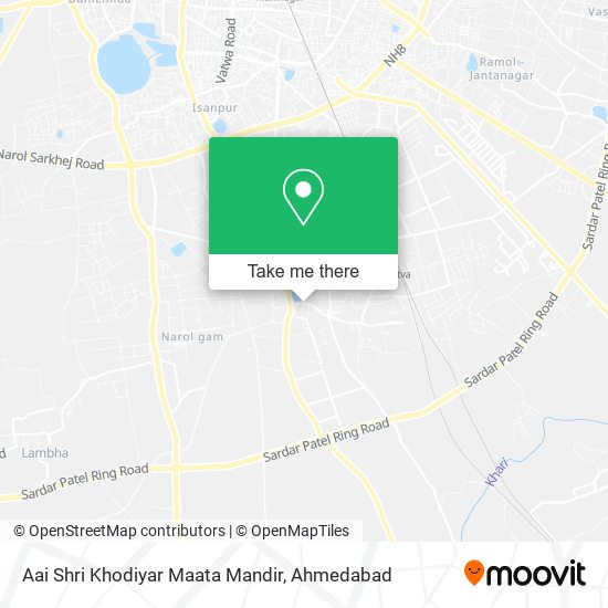 Aai Shri Khodiyar Maata Mandir map