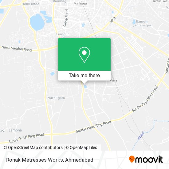 Ronak Metresses Works map