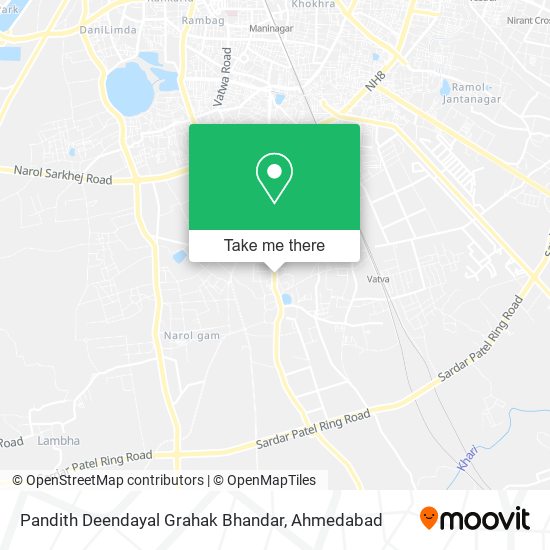 Pandith Deendayal Grahak Bhandar map