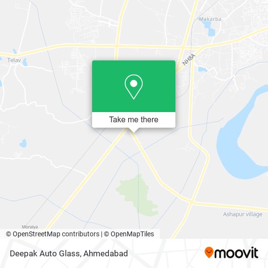 Deepak Auto Glass map