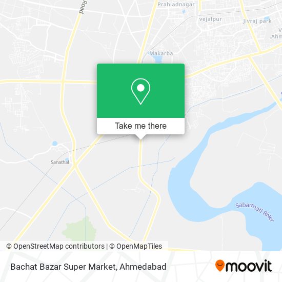 Bachat Bazar Super Market map