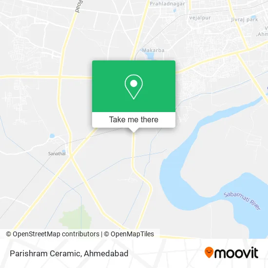 Parishram Ceramic map