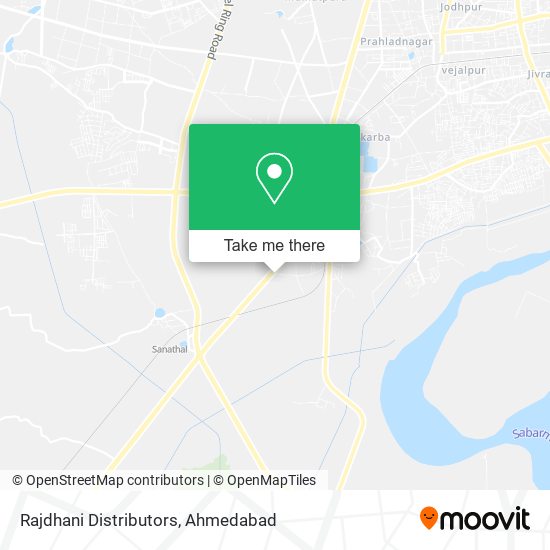 Rajdhani Distributors map