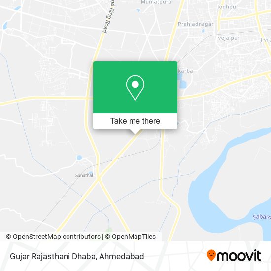 Gujar Rajasthani Dhaba map