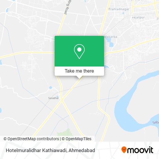 Hotelmuralidhar Kathiawadi map