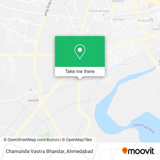 Chamunda Vastra Bhandar map