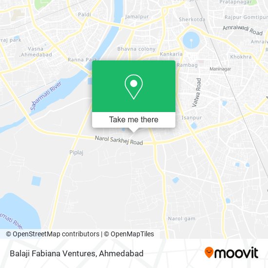 Balaji Fabiana Ventures map