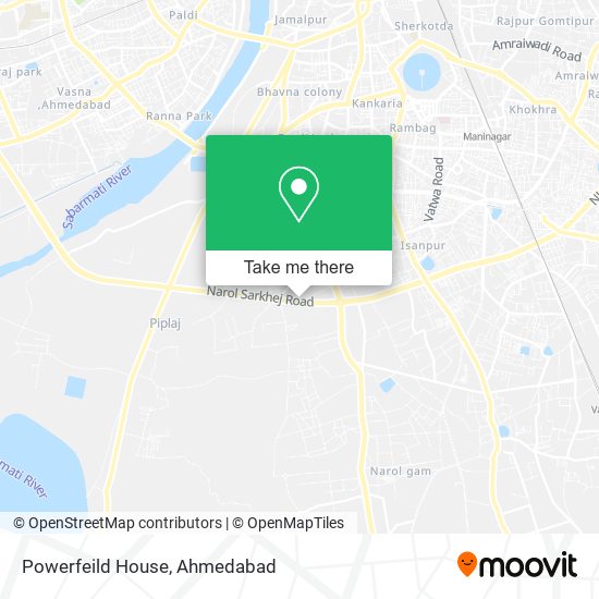 Powerfeild House map