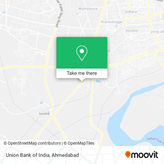 Union Bank of India map