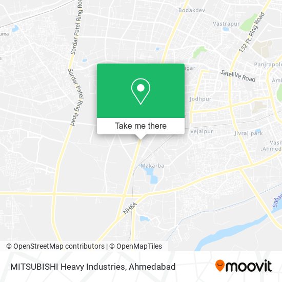 MITSUBISHI Heavy Industries map