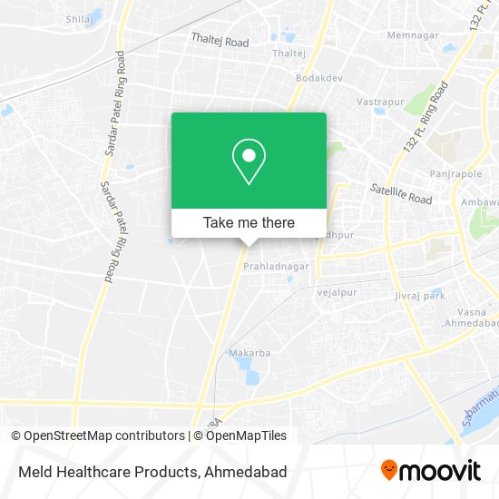 Meld Healthcare Products map