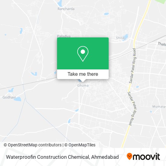 Waterproofin Construction Chemical map