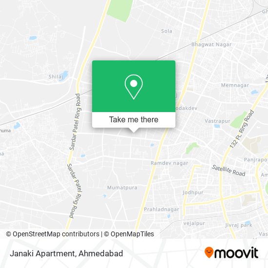 Janaki Apartment map