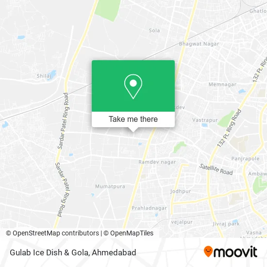 Gulab Ice Dish & Gola map