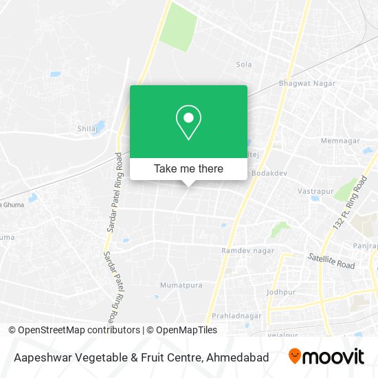 Aapeshwar Vegetable & Fruit Centre map